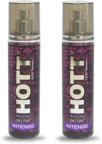 HOTT INTENSE Perfume Spray for Men Pack of 2 (135ml each) Perfume  -  135 ml