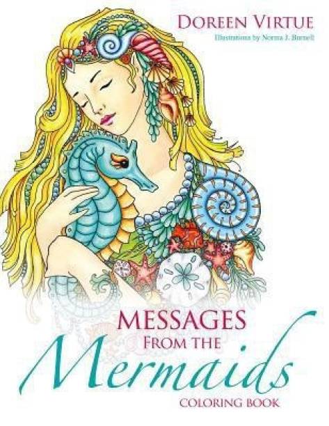 Messages from the Mermaids Coloring Book