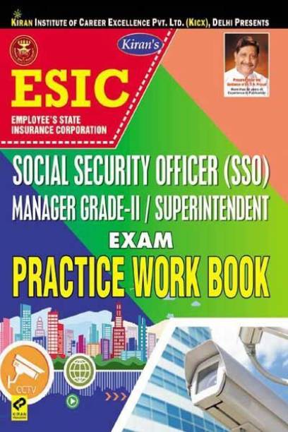 Kiran's ESIC Social Security Officer (SSO) Manager Grade II / Superintendent Exam Practice Work Book English