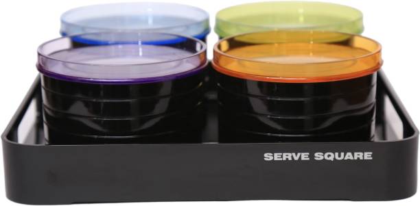 Jaypee Plus Serve Square Container, Tray Serving Set