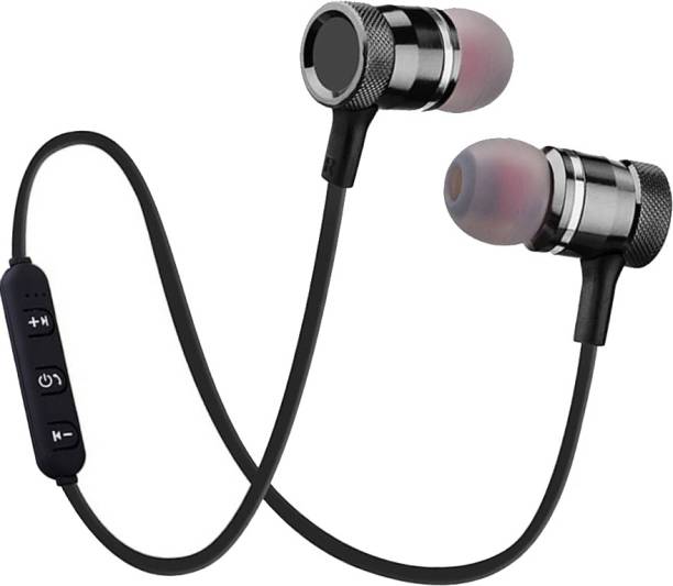 BIRATTY Neckband HD Music Headset Sport Magnetic Earphones Bluetooth Headset