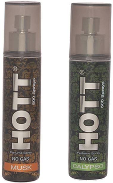 HOTT MUSK & CALYPSO Perfume Spray for Men- (Set of 2) (60ml each) Perfume  -  60 ml