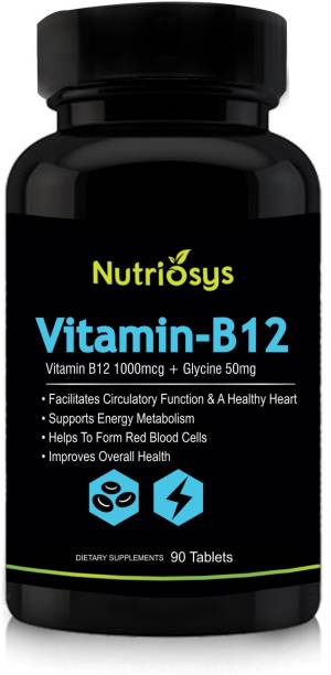 Nutriosys Vitamin B12 1000mcg ,Tablets