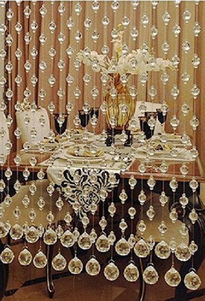 Np 30 Strings Crystal Bead Curtain For Door Or Window Partition