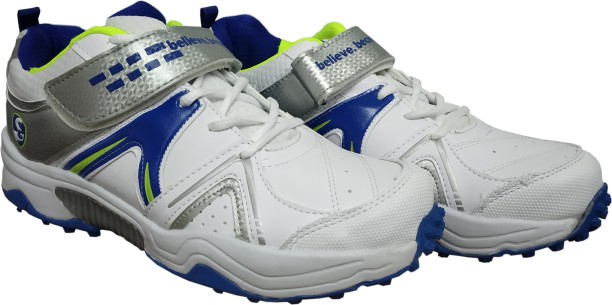 sg century cricket shoes white lime 11