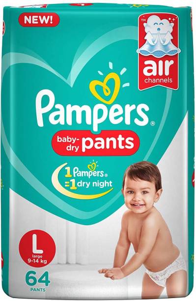 Pampers Dry Pant Large Size Diaper - L 64 - L