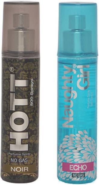 HOTT Mens NOIR & ECHO- (Set of 2 Perfume for Couple) (60ml each) Perfume  -  60 ml