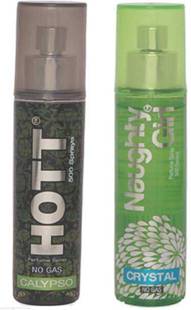 HOTT Mens CALYPSO & CRYSTAL- (Set of 2 Perfume for Couple) (60ml each) Perfume  -  60 ml