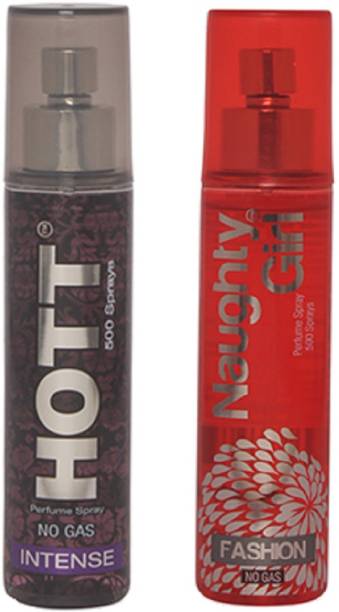 HOTT Mens INTENSE & FASHION- (Set of 2 Perfume for Couple) (60ml each) Perfume  -  60 ml