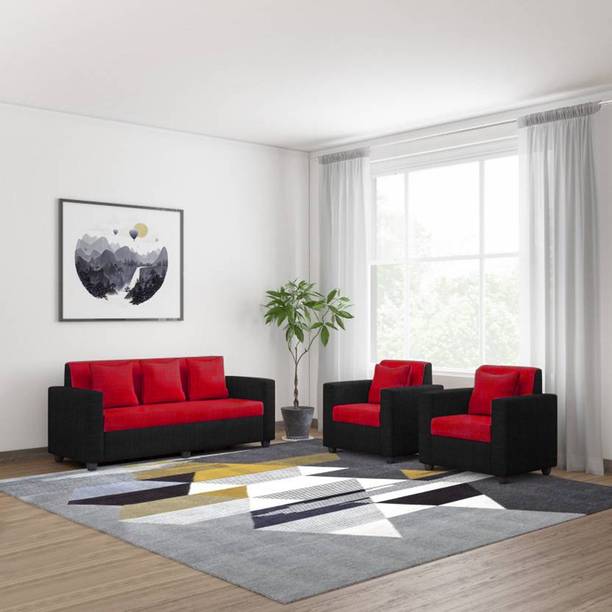 Red Sofa Sets At Best S In India Flipkart Com Red Sofa Sets, Dark Red Color Leather Sofa