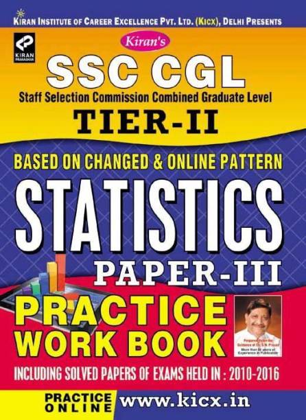 SSC CGL Tier - II Statistics Paper - III Practice Work Book