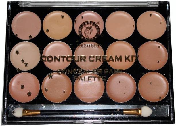COLORS QUEEN Contour Cream Kit Make Up Base Palette  Concealer