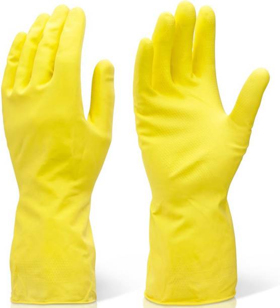 ZENVEXYO No-1 Household Rubber Gloves- Hand Glove-Washing Glove--kitchen glove-glove- Wet and Dry Glove