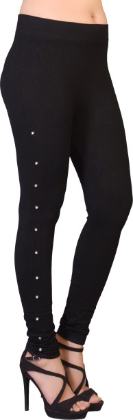 black jeggings flipkart