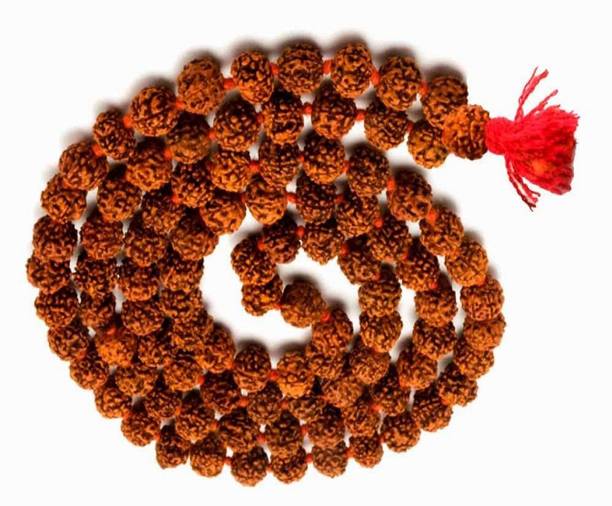 Jaipur Gemstone Shiv Shakti Rudraksh Mala Wood Chain