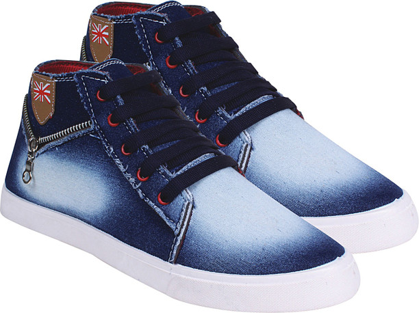 denim shoes flipkart