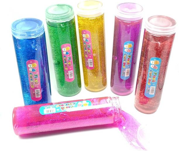 AncientKart Sparkling New Big Size Slime Putty Toy Set of 1 piece (8 inch)