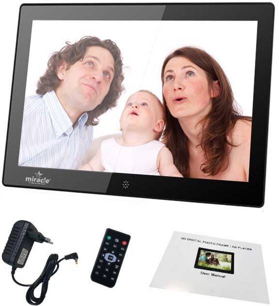 Digital Photo Frames At Best Miracledigital 12inch Multi Funtional Digital Media Photo Frame With Led Blacklight Supports Sd