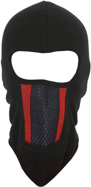 H-Store Black, Red Bike Face Mask for Men & Women