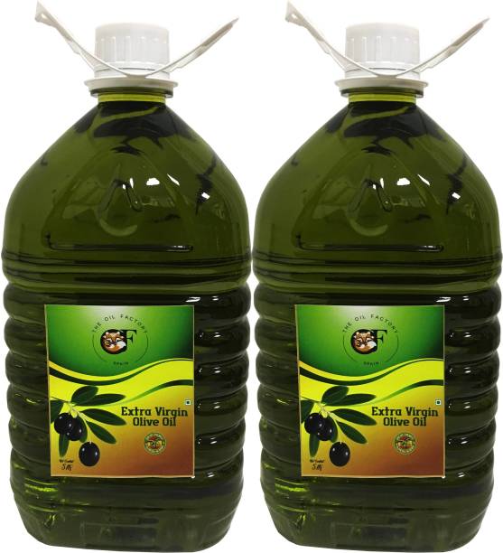 The Oil Factory Extra Virgin Pack Of 2 Olive Oil Plastic Bottle