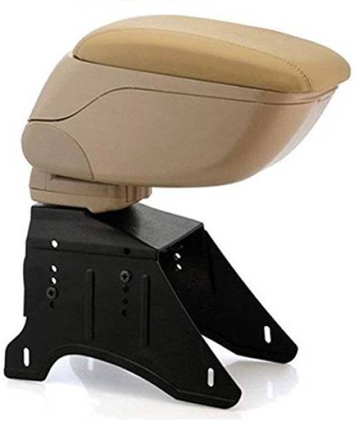 PRTEK Car Centre Console Hand Armrest Universal(Beige) Car Armrest