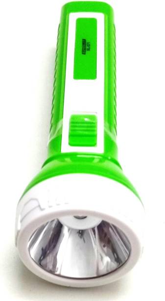SUPERLITE SL - 271 Rechargeable Torch .5 Watt LED in Front & 15 SMD in Side.Power Saving Circuit & Inbuilt Charger - Green Torch