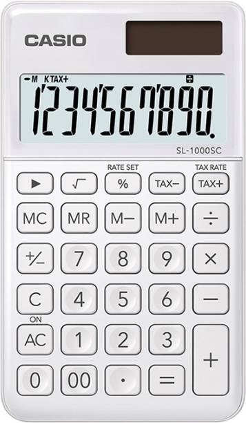 CASIO SL-1000SC-WE Basic  Calculator
