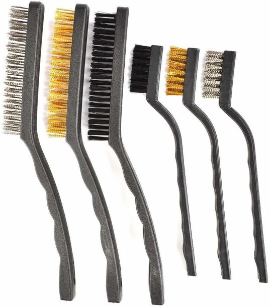 MINI 6PC D00220 By DURATOOL WIRE BRUSH SET 