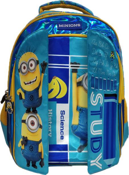 MINIONS Study Flap 41cm Primary (Primary 1st-4th Std) School Bag