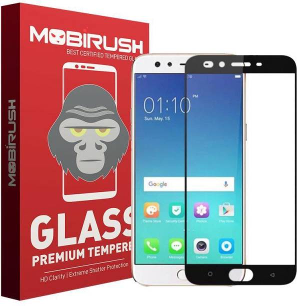 MOBIRUSH Edge To Edge Tempered Glass for Oppo F3