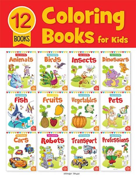 Coloring Book Buy Coloring Books For Kids Online In India