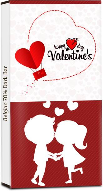 Chocholik Valentines Day Gift - For Extra Special in My Life 70% Dark Belgium Chocolate Bars
