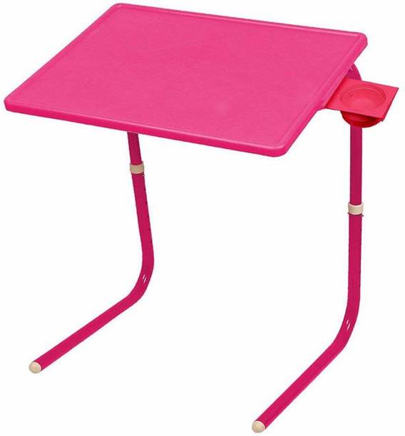 Tables Lab Certified ट बल स At Best Maison Cuisine Foldable And Adjule Laptop Children Study Table Mate With Cup Pink