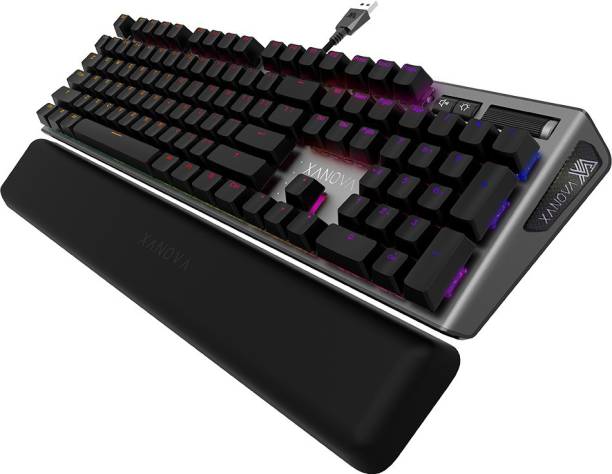 XANOVA Magnetar with Cherry MX RGB Blue Switches Wired USB Gaming Keyboard