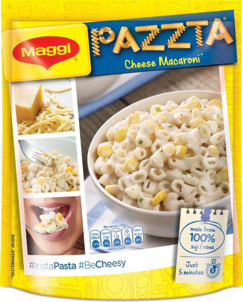 Maggi PAZZTA Instant Cheese Macaroni Pasta