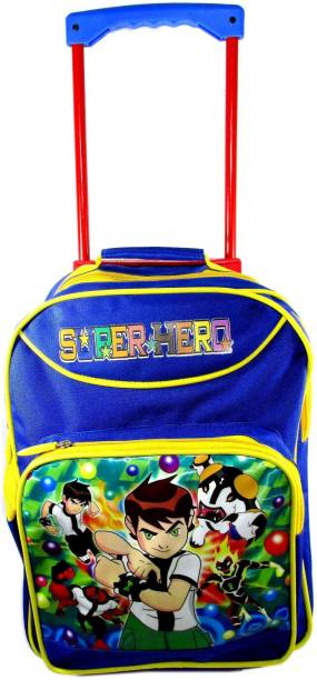 ehuntz Ben10 sturdy Trolley/Travel Bag school Bag/Gift bag (4 to 12 years) (EH1523) Waterproof Trolley