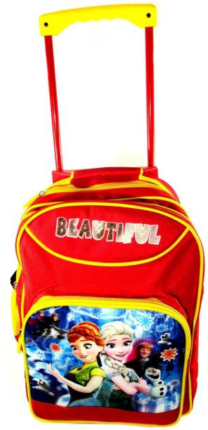 ehuntz Frozen/Disney Princess sturdy Trolley/Travel Bag school Bag/Gift bag (4 to 12 years) (EH1497) Waterproof Trolley