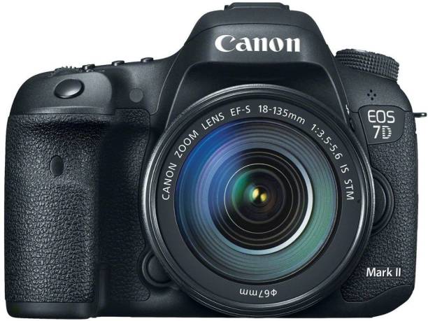 Canon EOS 7D Mark II DSLR Camera EF-S18-135mm IS USM  (Black)