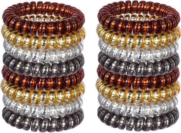 small coloured elastic bands