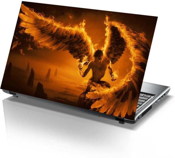 PIXELARTZ Angel Wings On Fire - HD Quality - 15.6 Inche...