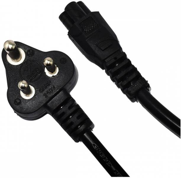HexaGear Heavy Duty 3 Pin 1.5 m Laptop Power Cord, Power Cable adapter Charger Cable (Compatible with laptop, color in Black) 1.5 m Power Cord