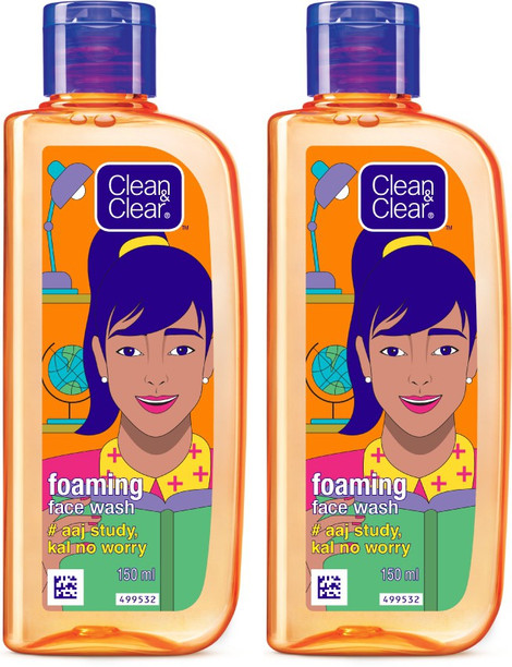 clinic all clear face wash