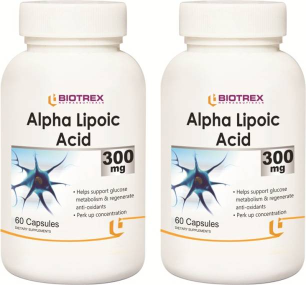 BIOTREX NUTRACEUTICALS Alpha Lipoic Acid - 300mg (60 Capsules)