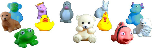 Chu Chu Bath Toys for Baby Non-Toxic Toddler Set Multi Color