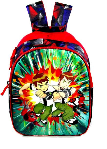 ehuntz Ben10 school Bag/Gift bag (Pre Nursery/Nursery & 1st class) (EH1571) Waterproof School Bag