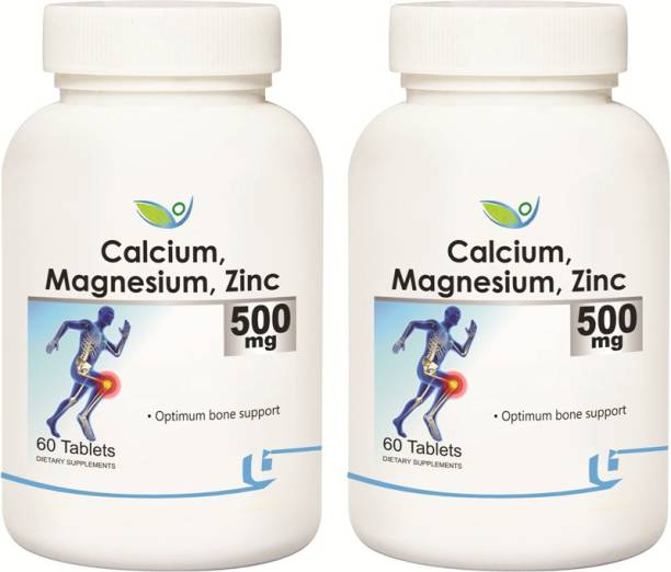 BIOTREX NUTRACEUTICALS Calcium, Magnesium, Zinc - 500mg (60 Tablets)