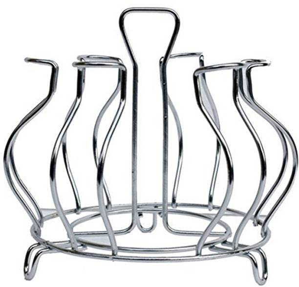 Glass Holders At Best S In India Bluwings Flower Style Glass Stand For Kitchen Accessories Steel Holder