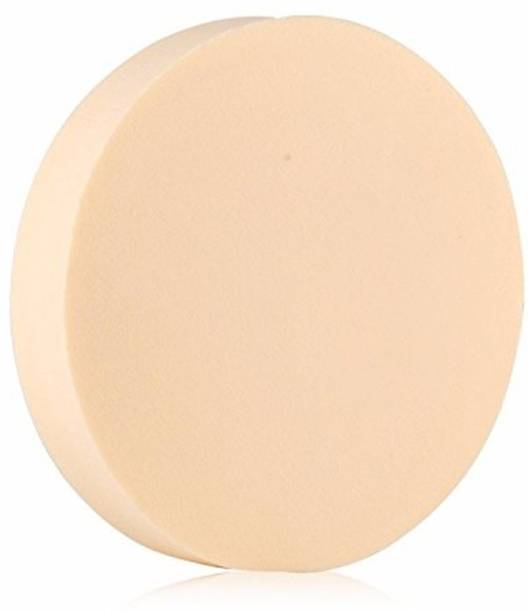 FOK Flawless Foundation Applicator Cosmetic Makeup Round Sponge Puff (Beige) -Set of 2 Pieces