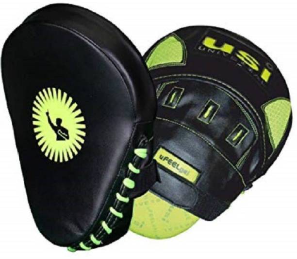 usi Coaching Curved Pad PU Neon Series For Boxing MMA Training Punch Mitt Focus Pad