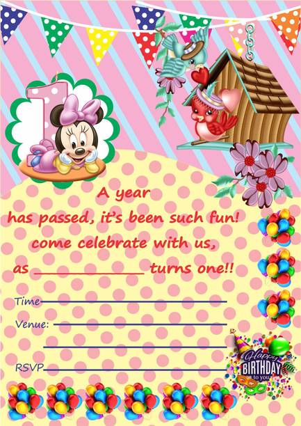 Birthday Invitation Cards Bangalore Card Design Template